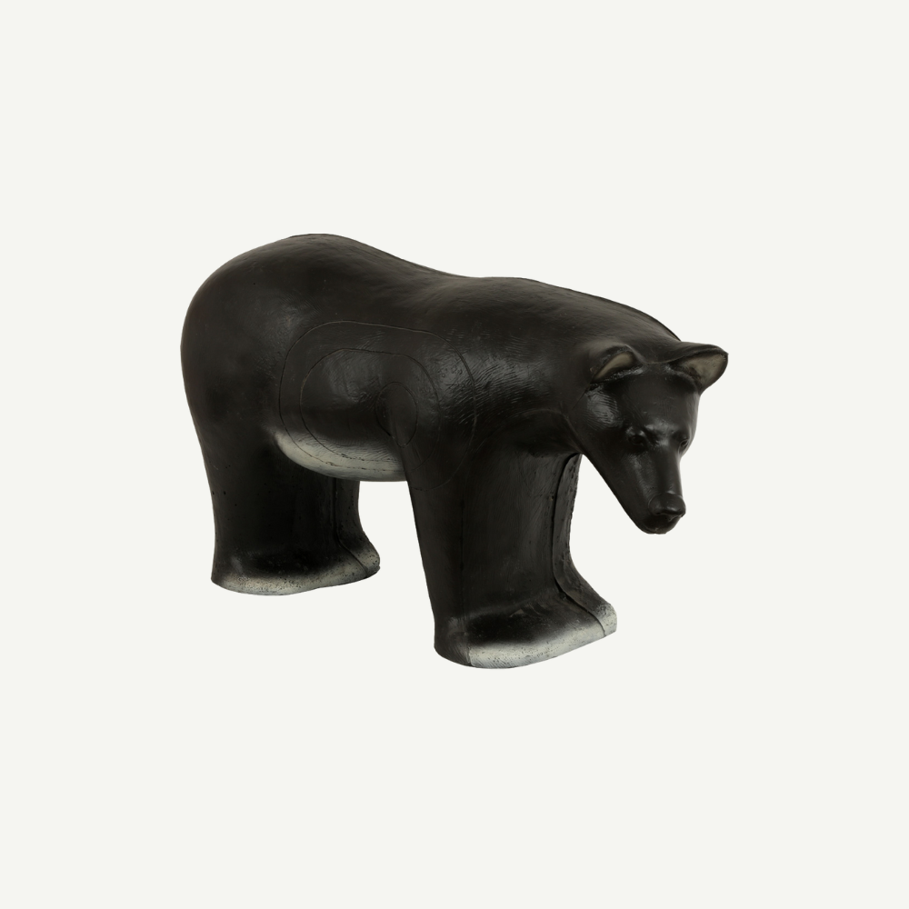 3D Tier Franzbogen Laufender Schwarzbär 3D