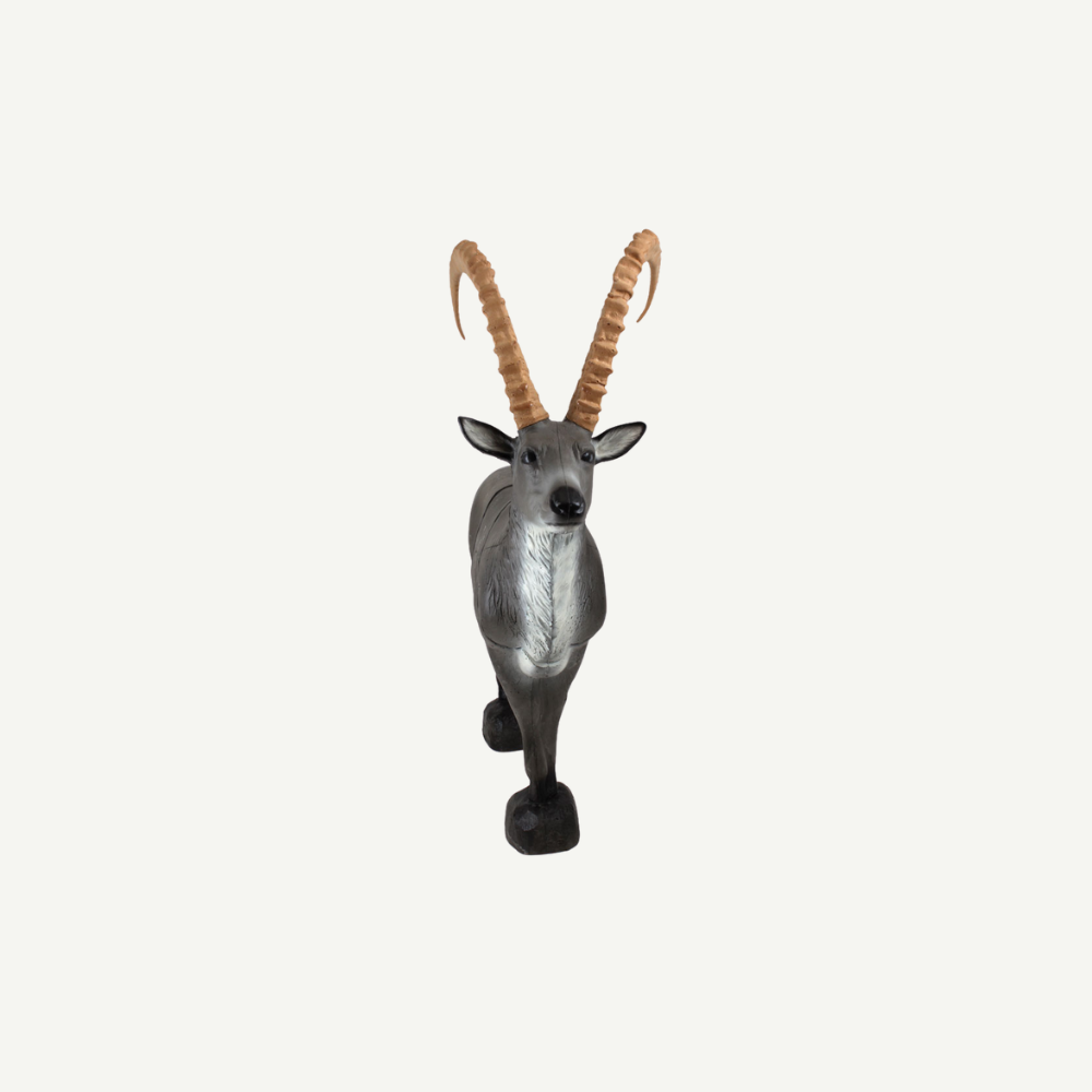 3D Tier Franzbogen Steinbock
