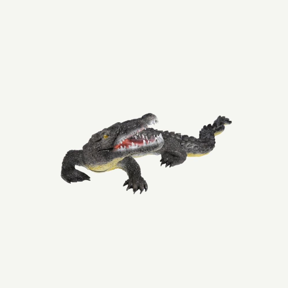 3D Tier Franzbogen Großer Alligator