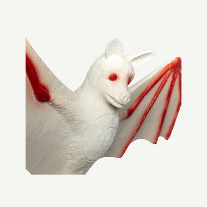 100526 IBB 3D Tier Albino Flughund - Schneeweißchen