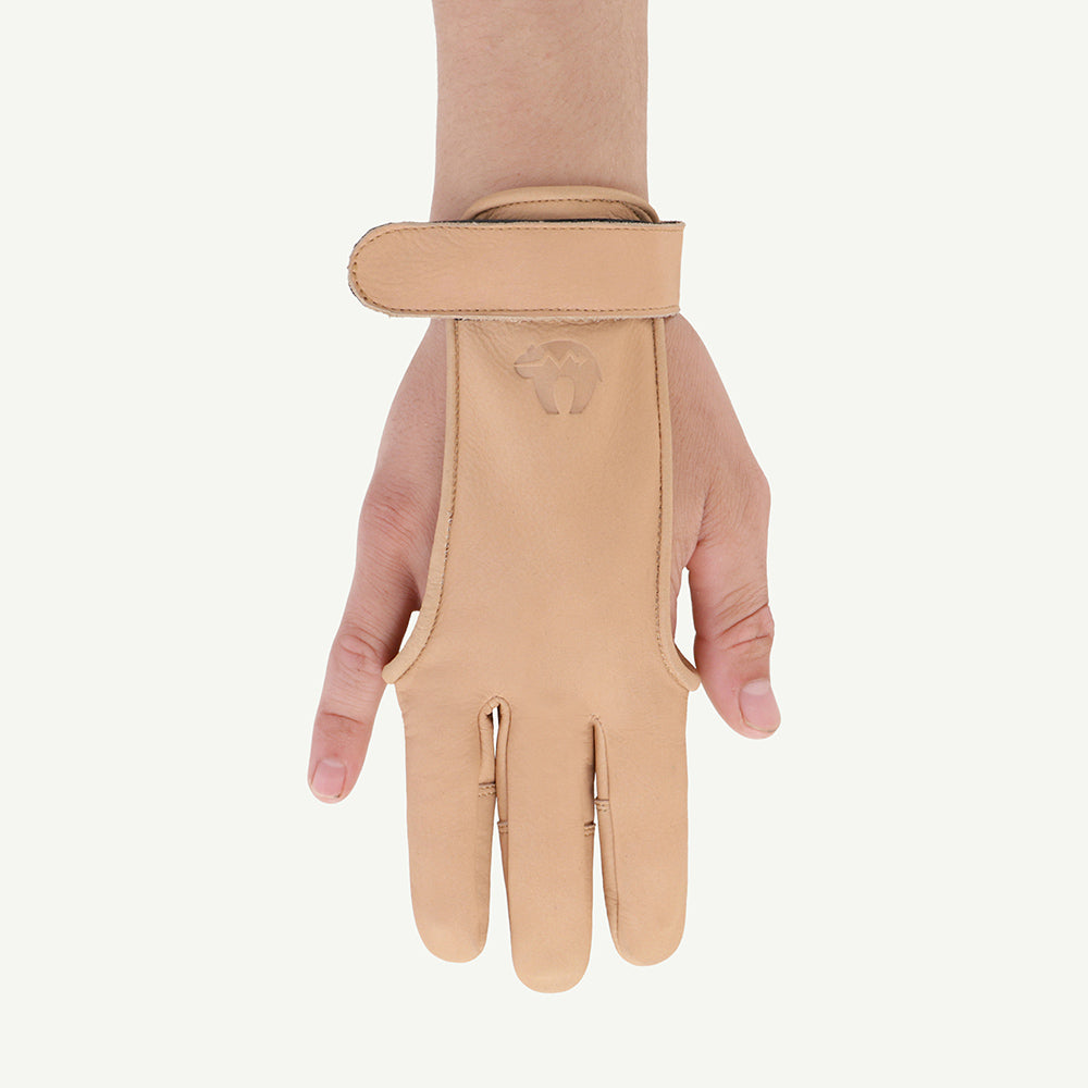 Schießhandschuh Nature
