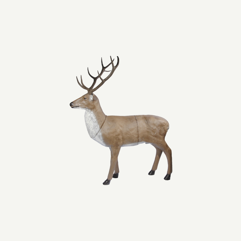 3D Tier Franzbogen Rothirsch