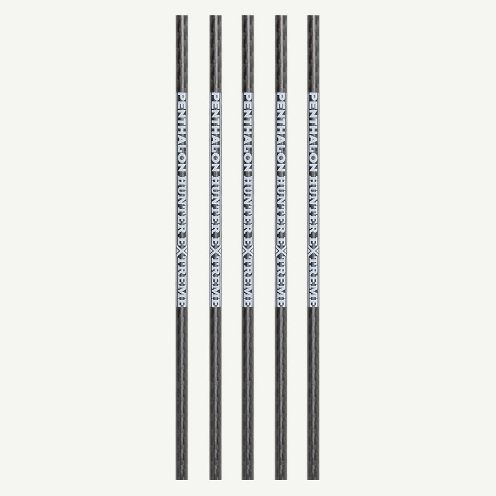 Penthalon Carbonschäfte Hunter Extreme ColorStrike 600 Titanium Grey