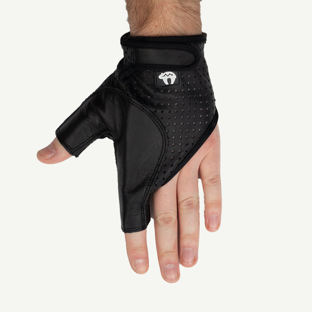 Bogenhandschuh Summer Schwarz Linke Hand | XL