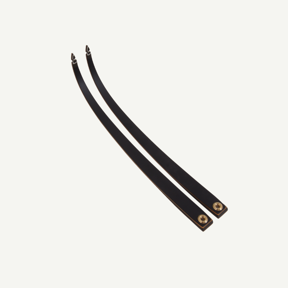 Bearpaw Take Down Bogen Wurfarme 30320 Recurve Long by Bodnik Bows - 50 lbs - Schwarz