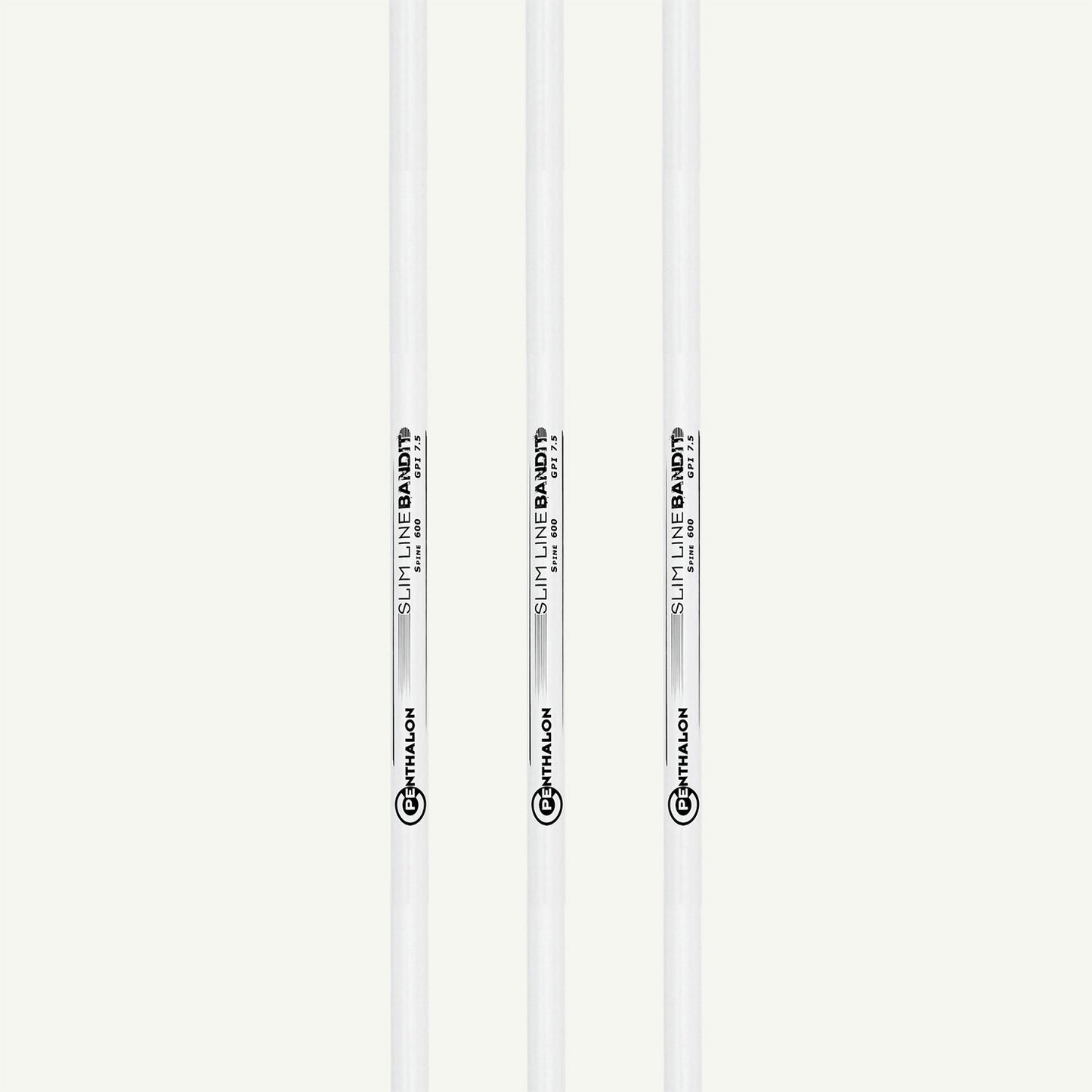 Penthalon Carbonschäfte Bandit Slim Line Neon weiss 800