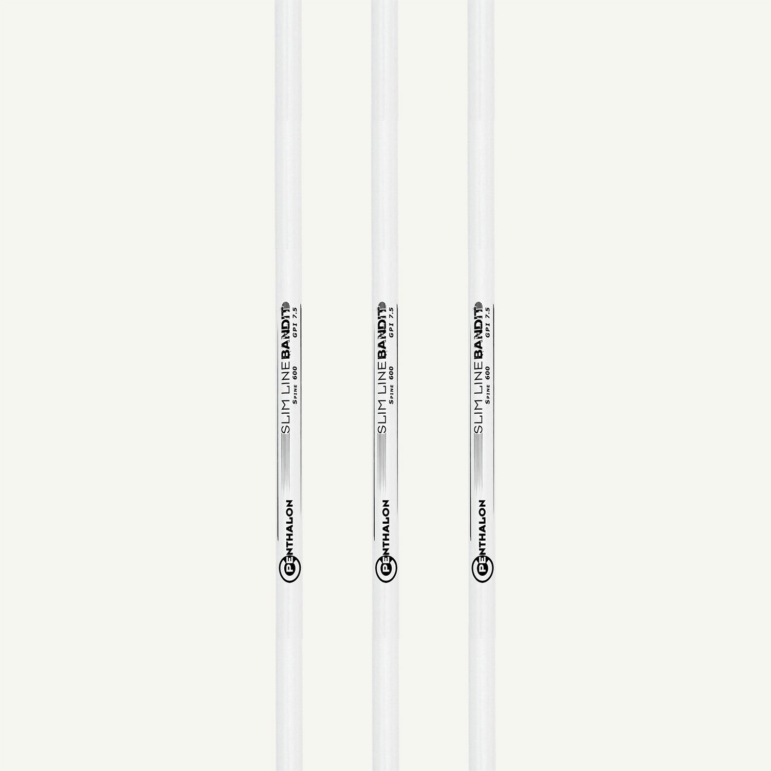 Penthalon Carbonschäfte Bandit Slim Line Neon weiss 600