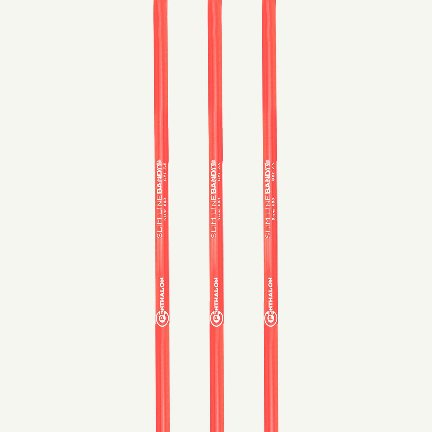 Penthalon Carbonschäfte Bandit Slim Line Neon rot 1000