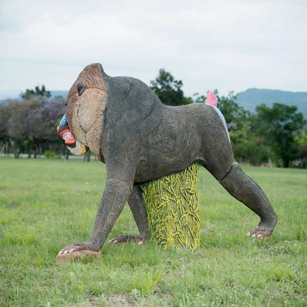 Wildcrete 3D Target Mandrill