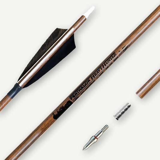 Penthalon Carbonpfeile 40814 Heavy Hunter Naturfedern 400