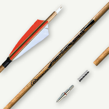 Penthalon Carbonpfeile Traditional Extreme Naturfedern 600