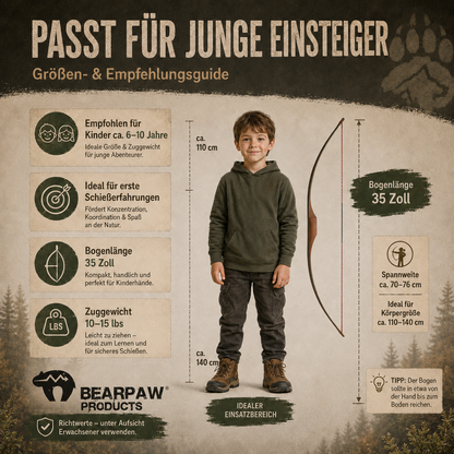 Penthalon Langbogen Set Kinder Little Sioux