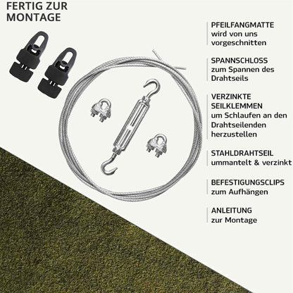 101174 Dura Green Nature Pfeilfangmatte