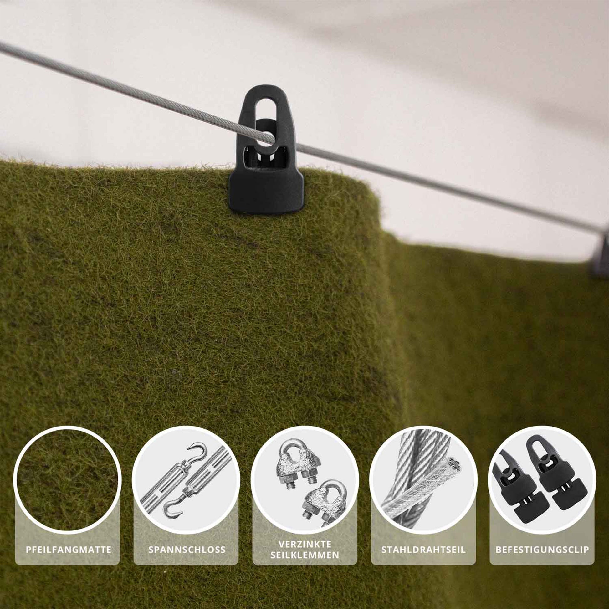 101174 Dura Green Nature Pfeilfangmatte