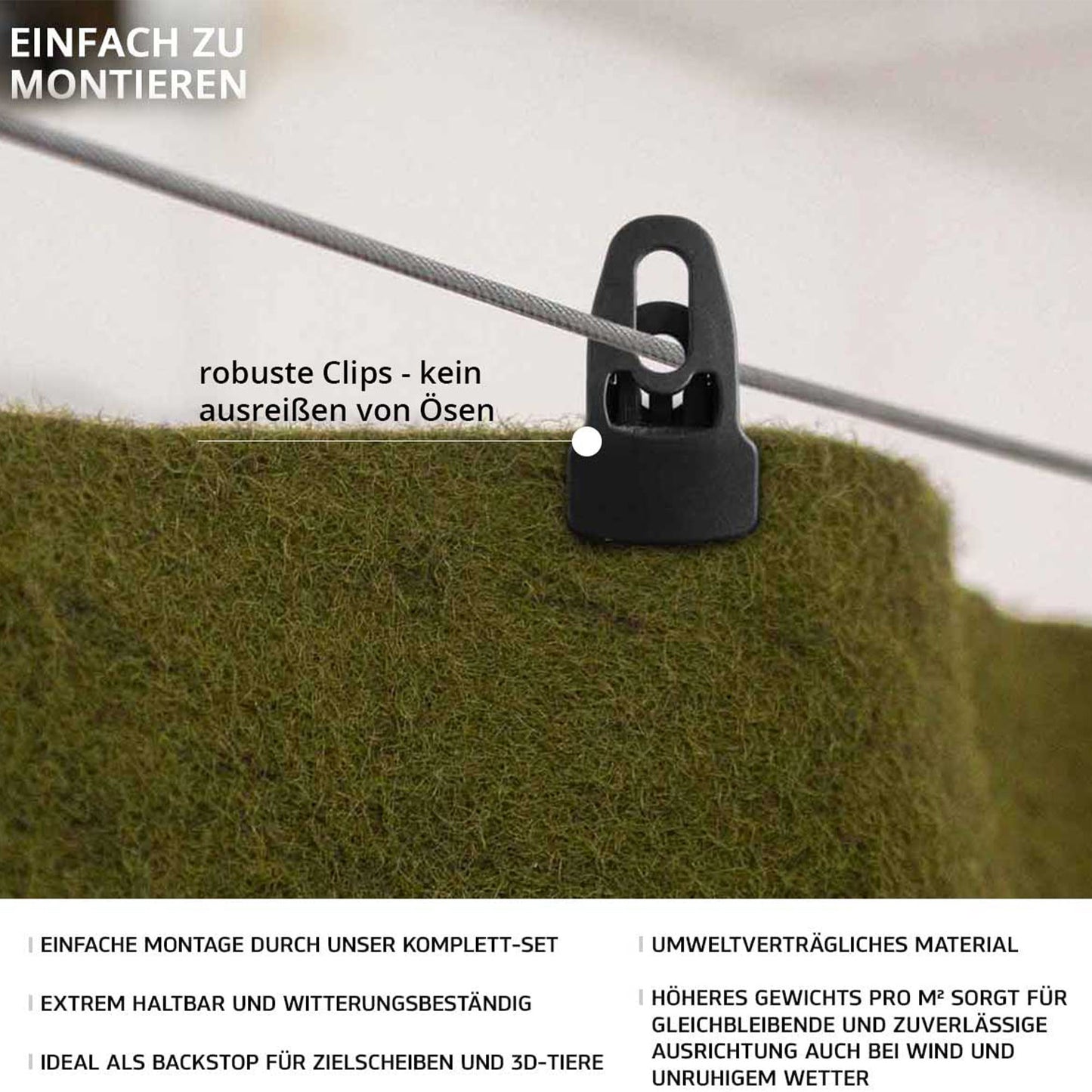 101174 Dura Green Nature Pfeilfangmatte