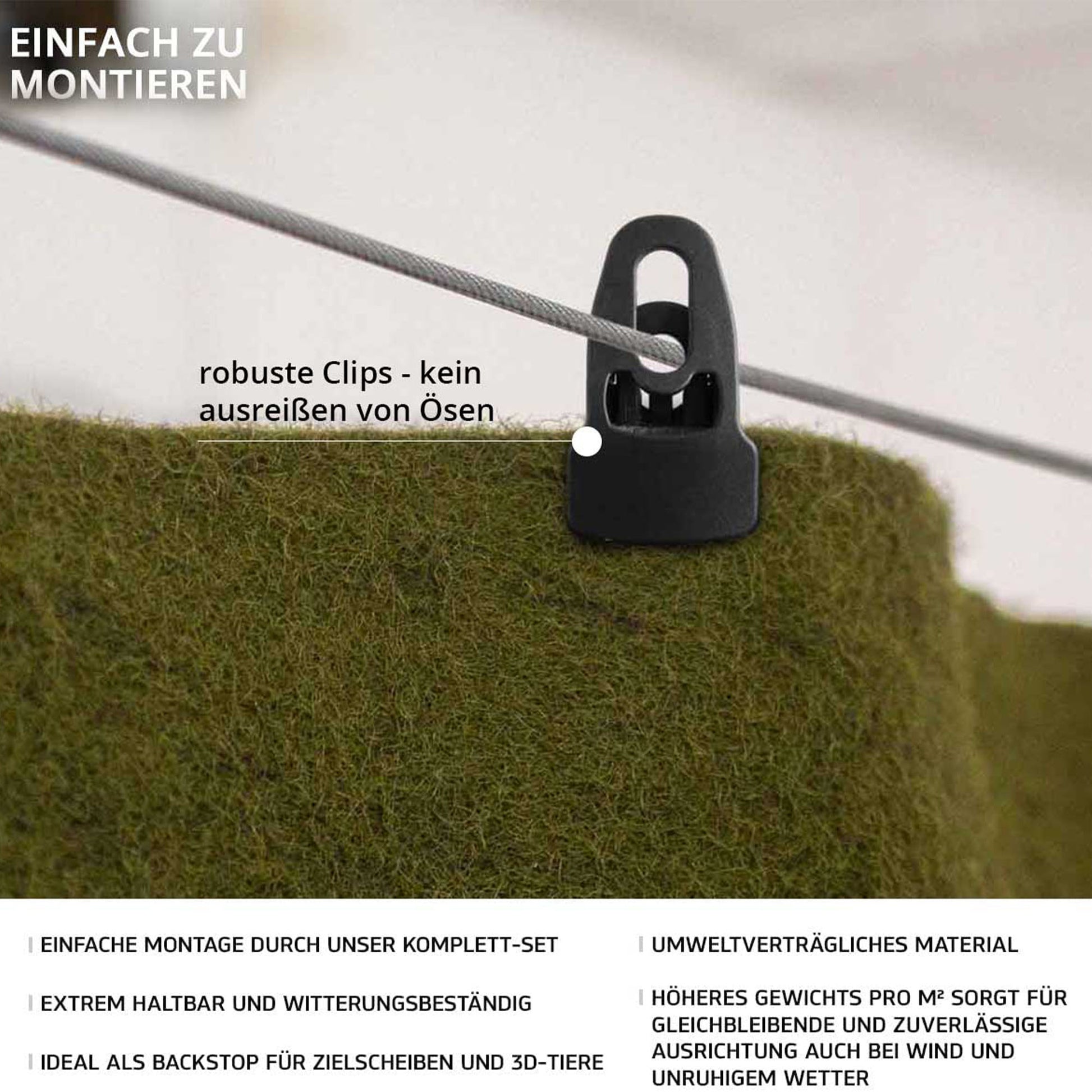 101174 Dura Green Nature Pfeilfangmatte