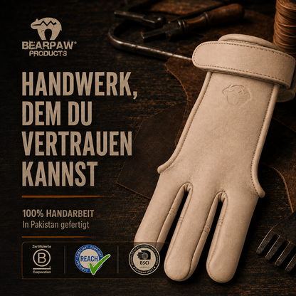 Schießhandschuh Nature