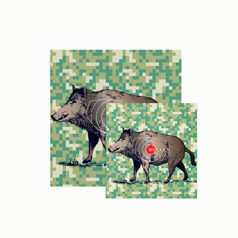 100083 Tierbild Zielscheibenauflage Wildschwein 60 cm