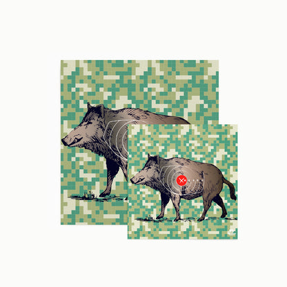 100083 Tierbild Zielscheibenauflage Wildschwein 60 cm