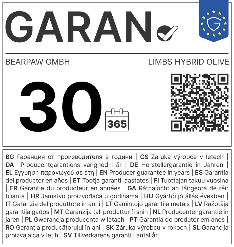 GARAN label: 30-year producer guarantee