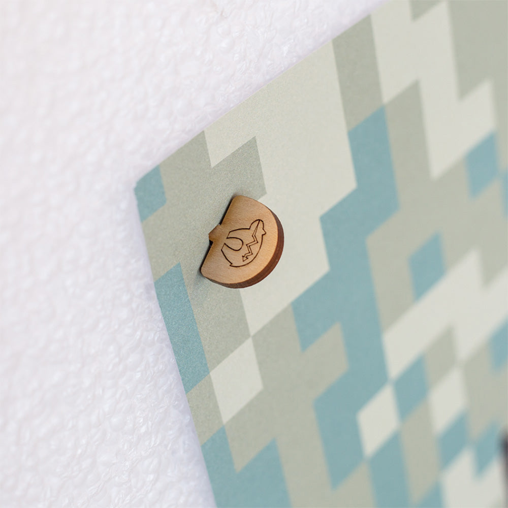 100096 Holzscheibennagel - 4er Pack