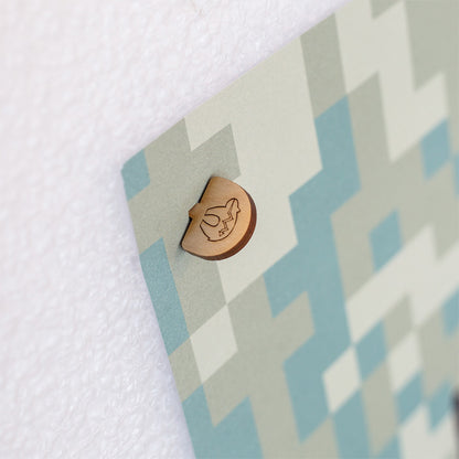 100096 Holzscheibennagel - 4er Pack