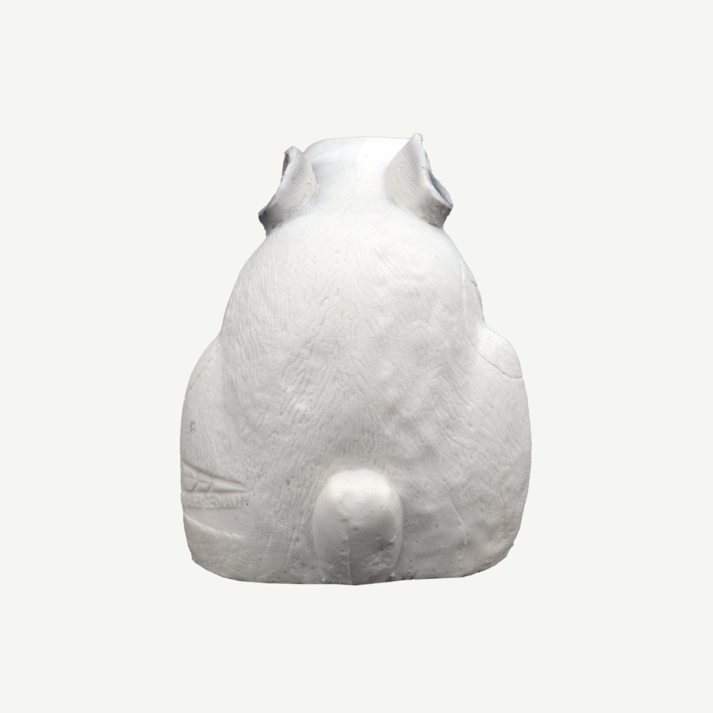 100470 IBB 3D Tier Schneehase duckend