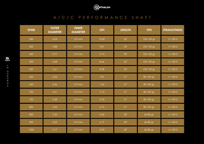Penthalon Performance A/C/C Aluminium-Carbon Schaft (12 St.)